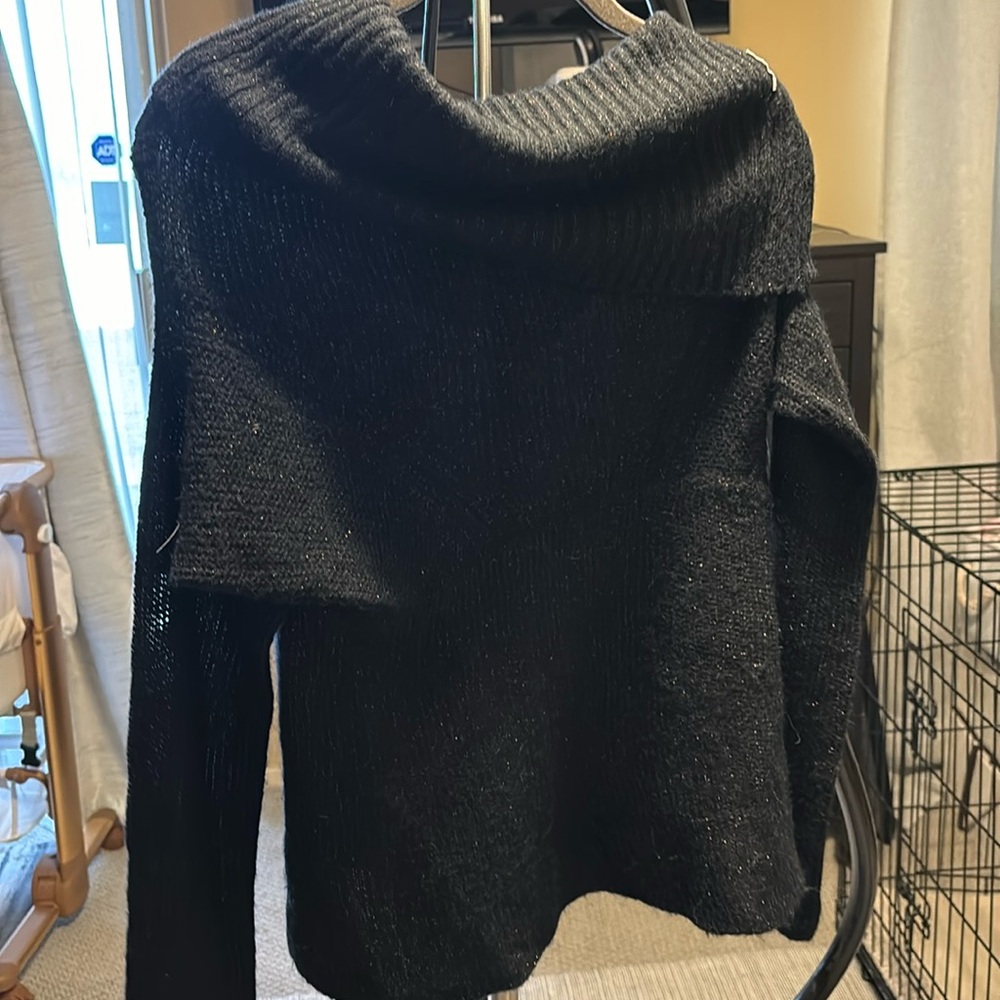Black wool sweater armani exchnage